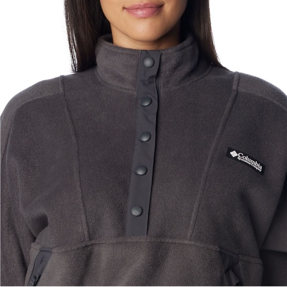 Columbia Women’s Wintertrainer Fleece Pullover in Shark Gray $90 MSRP NWT - Picture 5 of 5